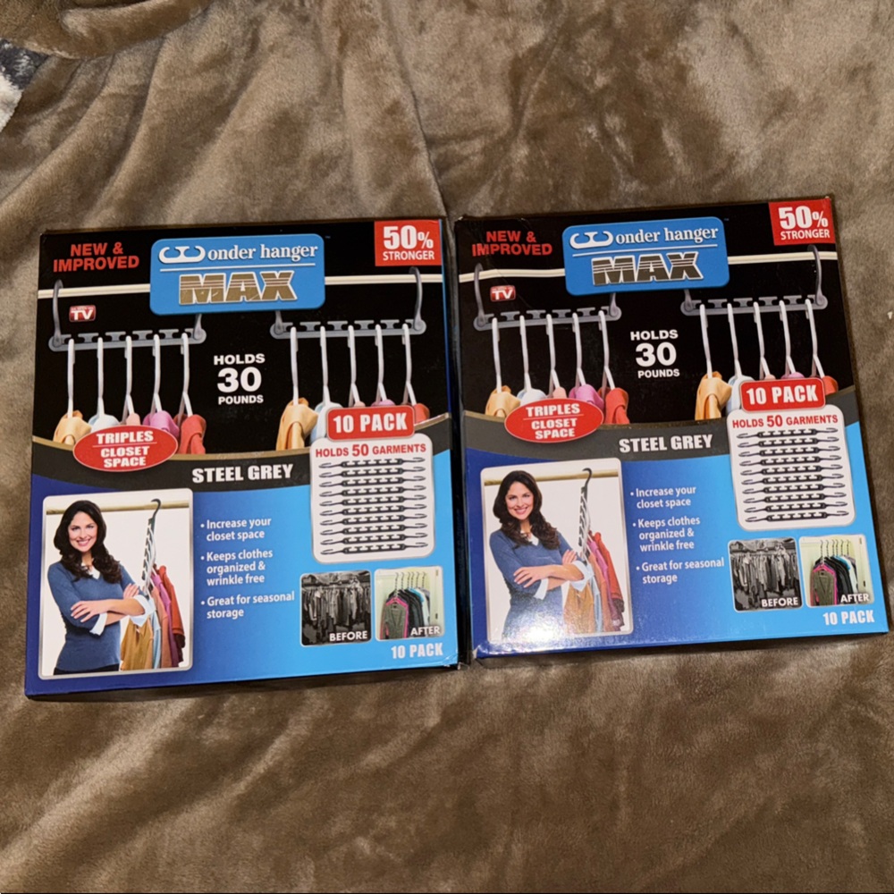 Wonder Hanger Grey Hangers Set